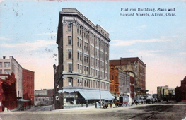 Akron. Flatiron Building
