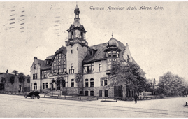 Akron. German-American Music Hall, 1909