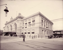 Albany. New-York Central Railroad station, between 1900 and 1910