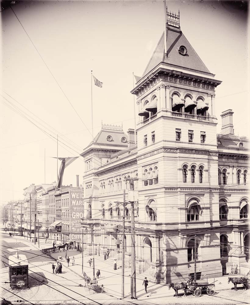 Albany, New York. Post Office, between 1900 and 1906