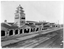 Albuquerque. Santa Fe Railroad Station, 1903