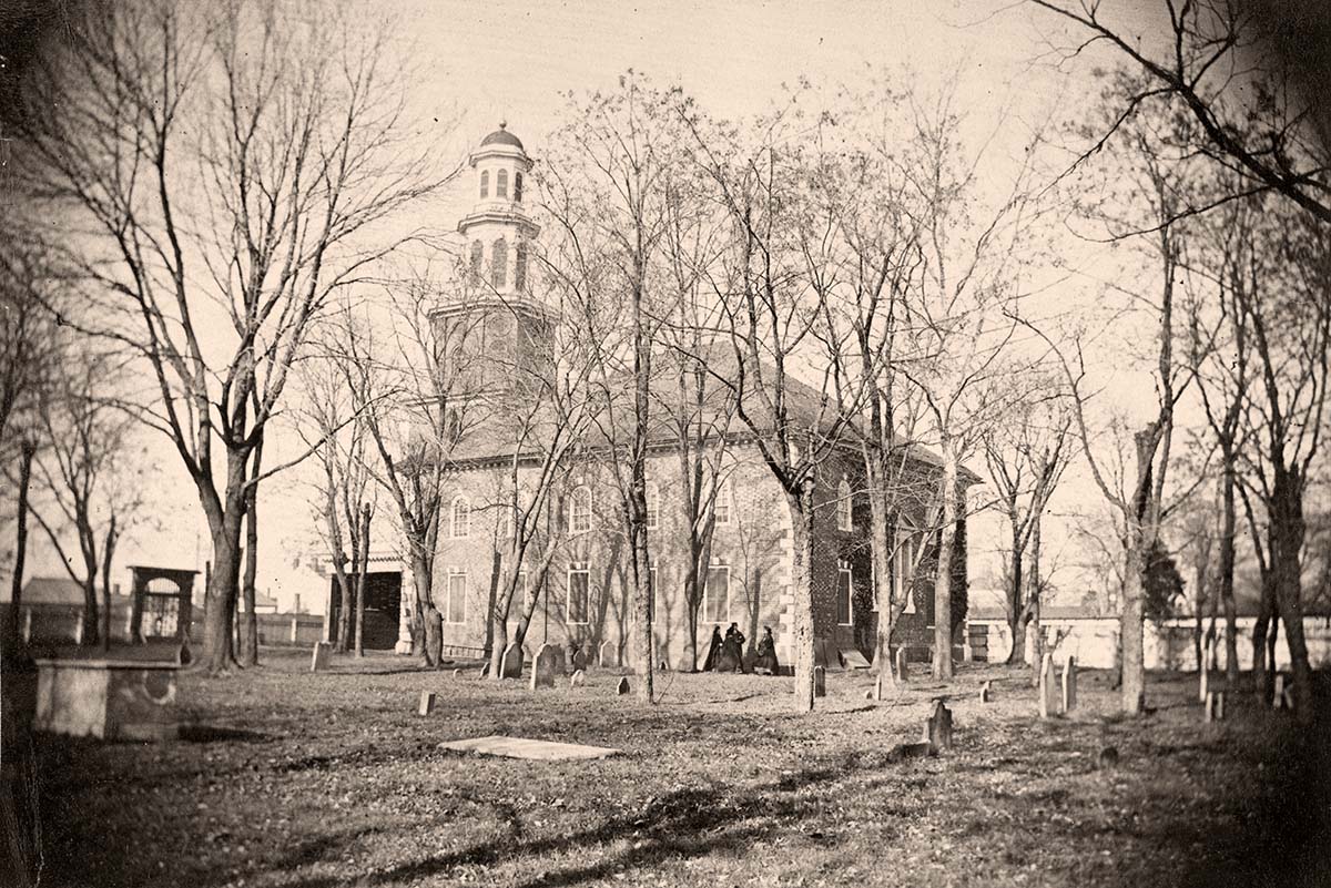 Alexandria, Virginia. Christ Church, circa 1865