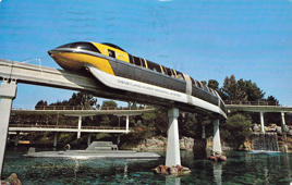 Anaheim. Disneyland - Monorail and Submarine, 1983