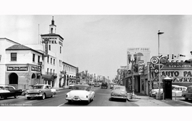 Anaheim. Downtown, June 1956