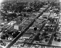 Anaheim. Panorama of city, 1922