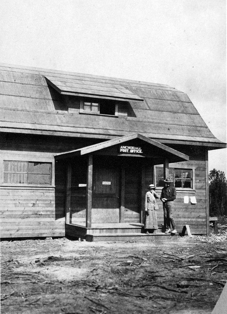 Anchorage. Post Office, between 1900 and 1916
