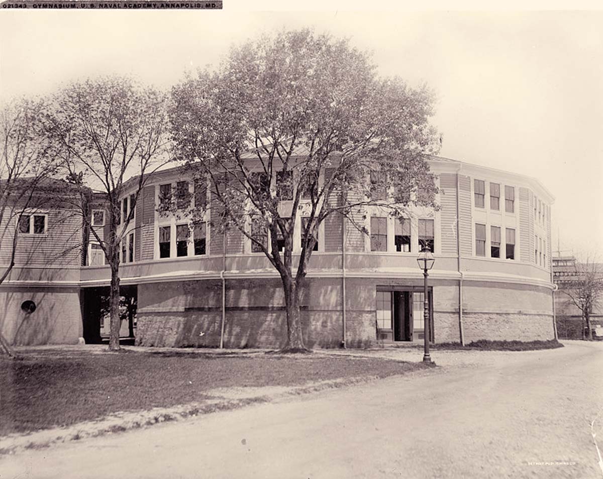 Annapolis. Gymnasium, U.S. Naval Academy, between 1890 and 1900