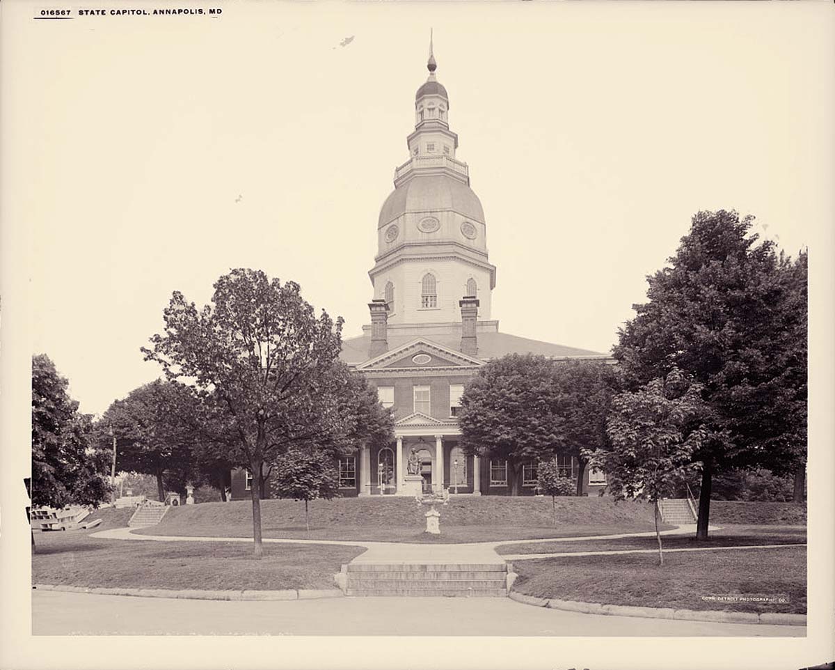 Annapolis. State Capitol, 1903