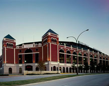Arlington. Ballpark, home of the Texas Rangers major-league baseball team, 1980