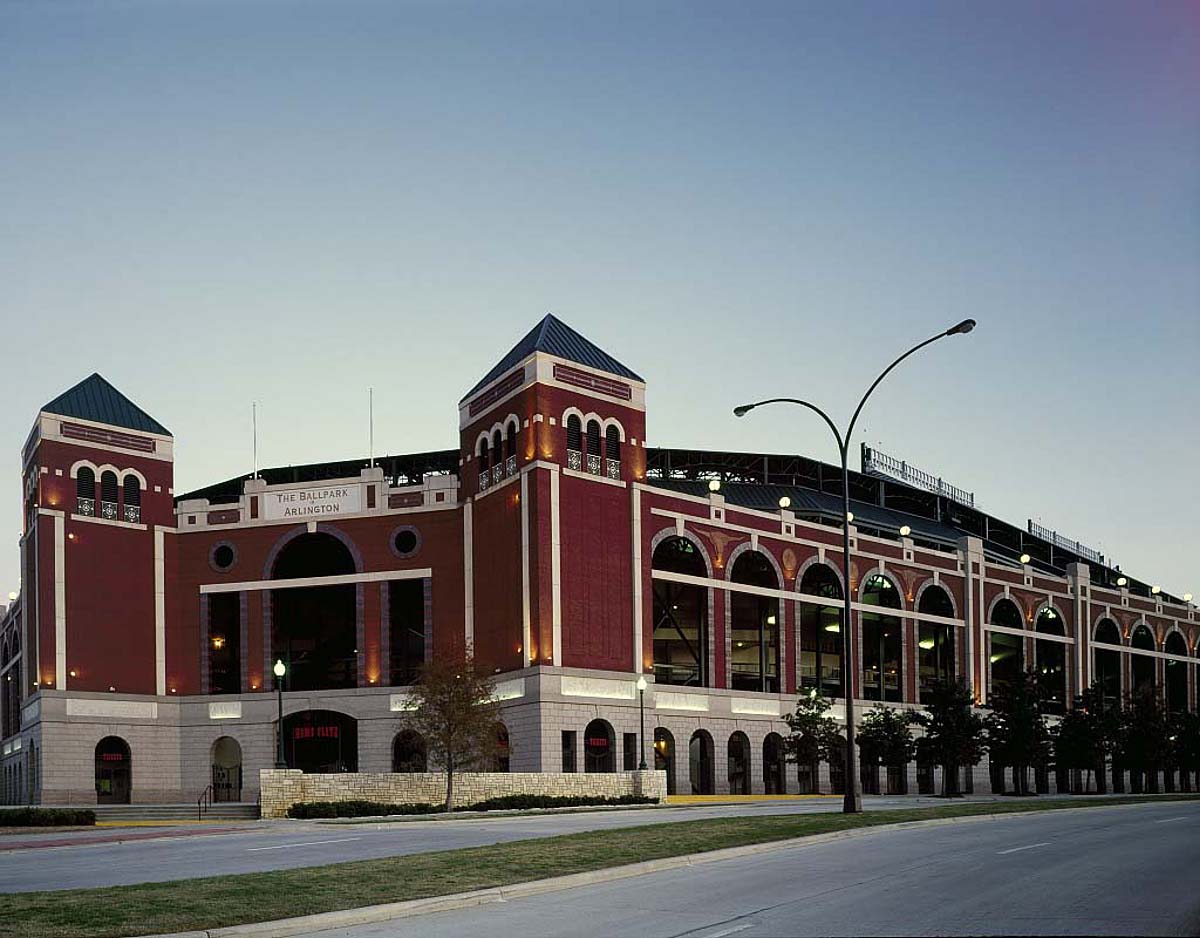 Arlington, Texas. Ballpark, home of the Texas Rangers major-league baseball team, 1980