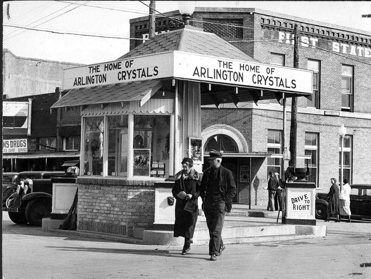 Arlington, Texas. Downtown, 1930s