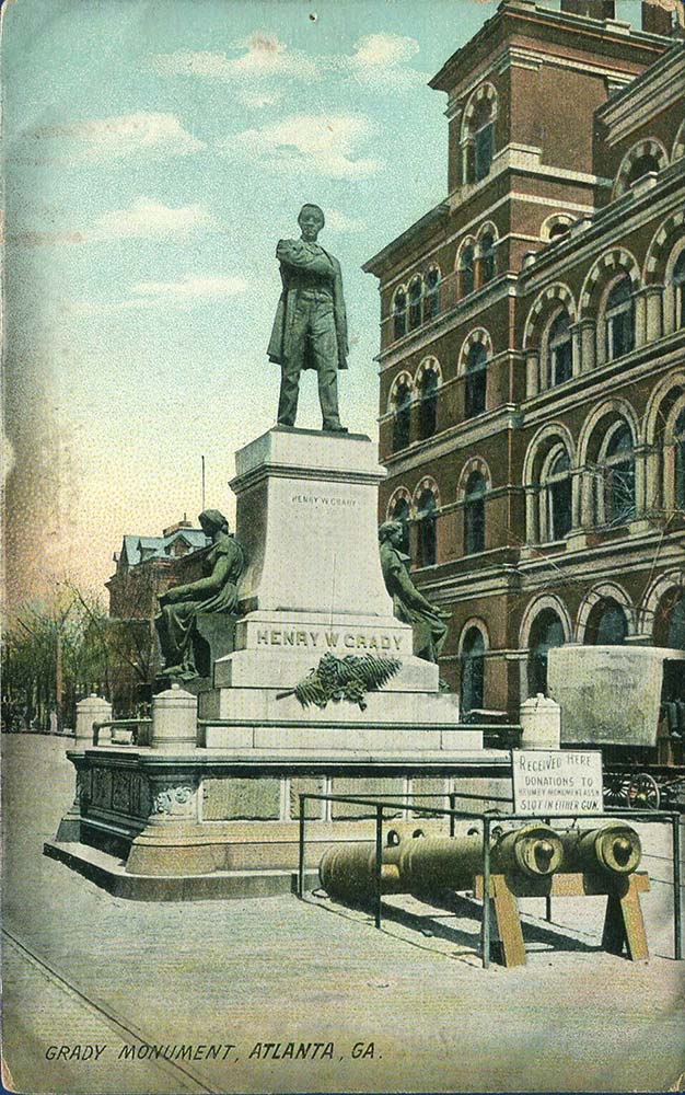 Atlanta, Georgia. Henry Woodfin Grady Memorial, 1909