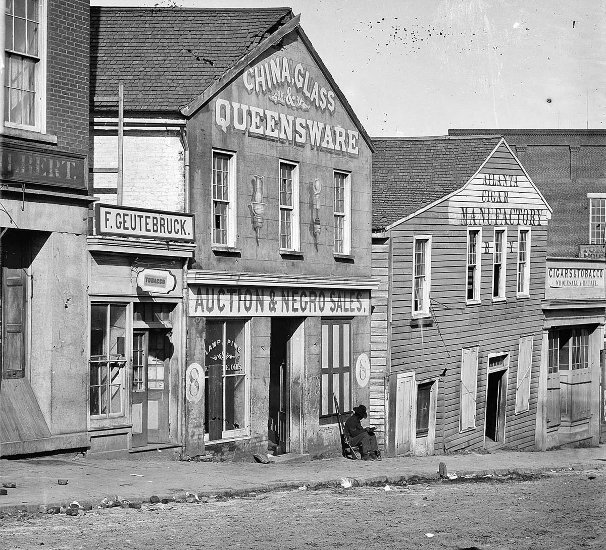 Atlanta, Georgia. Whitehall Street, 1864