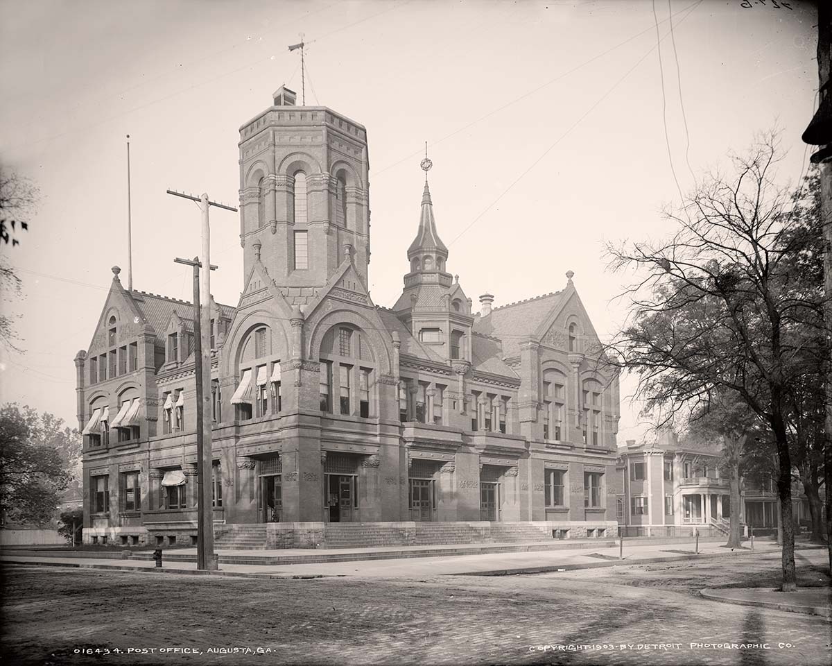 Augusta, Georgia. Post office, 1903