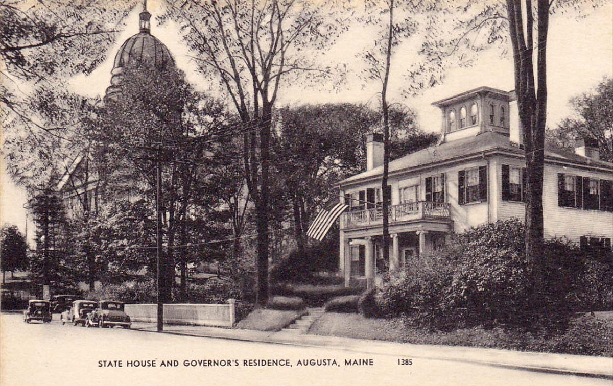 Augusta, Georgia. State House and Governor's Residence, between 1900 and 1910