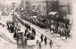 Aurora. Labor Day Parade, 1911
