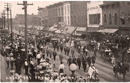 Aurora. Labor Day Parade, 1912