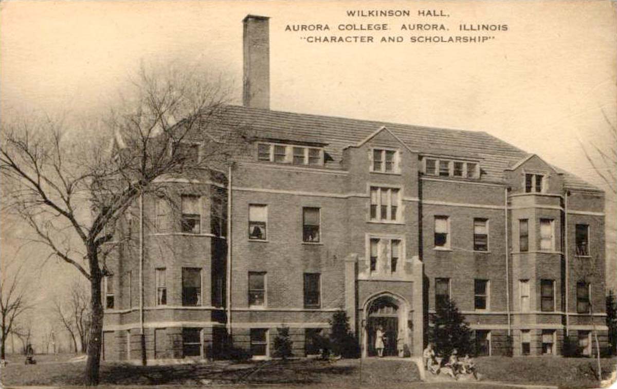 Aurora, Illinois. Wilkinson Hall, Aurora College