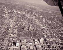 Austin. Aerial View of Austin, 1949