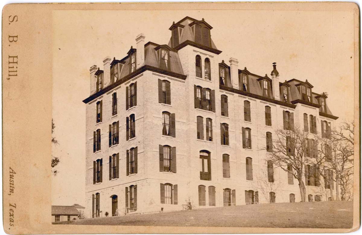 Austin, Texas. Allen Hall, Tillotson Institute, 1880