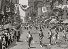 Baltimore. Elks parade in Baltimore, 1916
