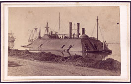 Baton Rouge. Ironclad USS Essex, 1862