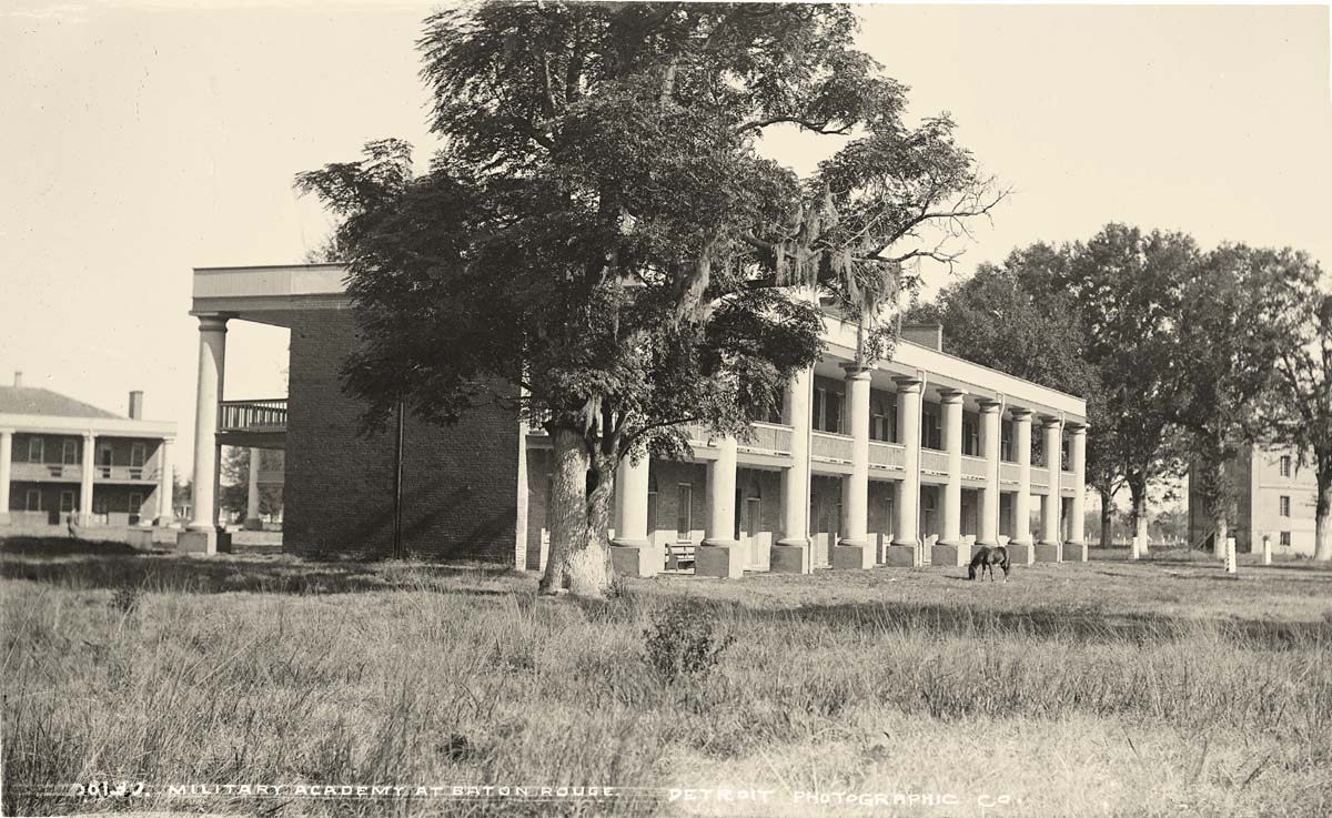 Baton Rouge. Military academy, between 1880 and 1897
