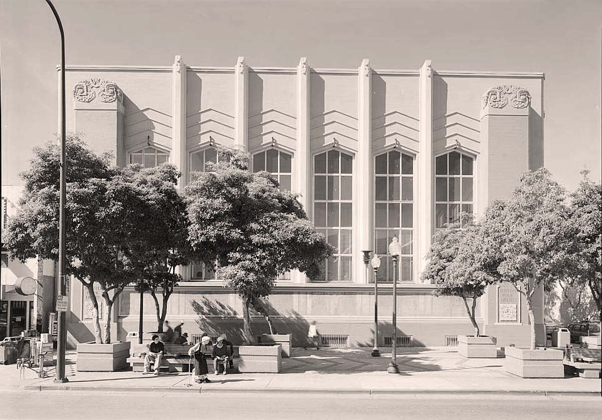 Berkeley, California. Public Library, 2090 Kittredge Street