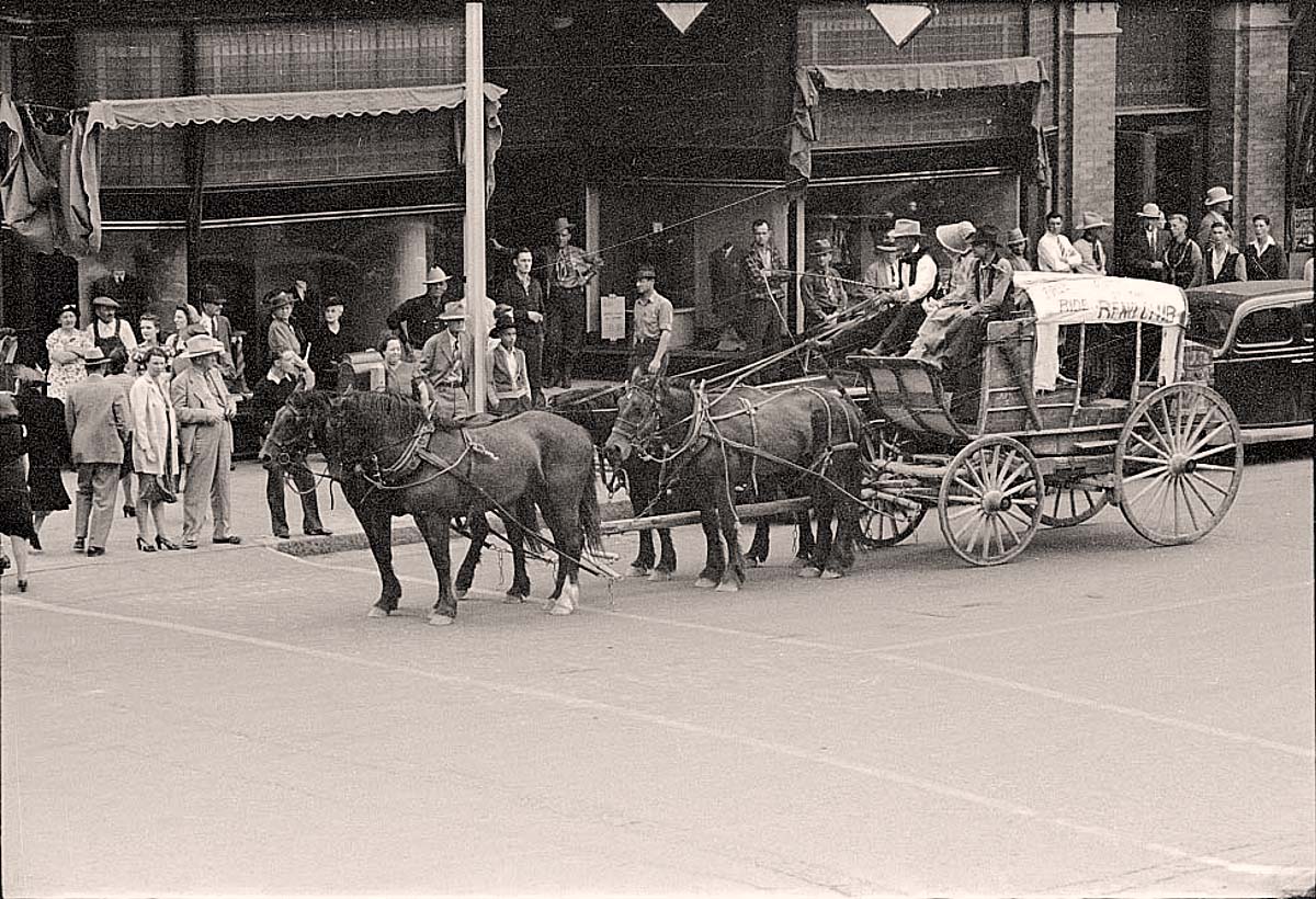 Billings, Montana. Go Western parade, 1939, summer