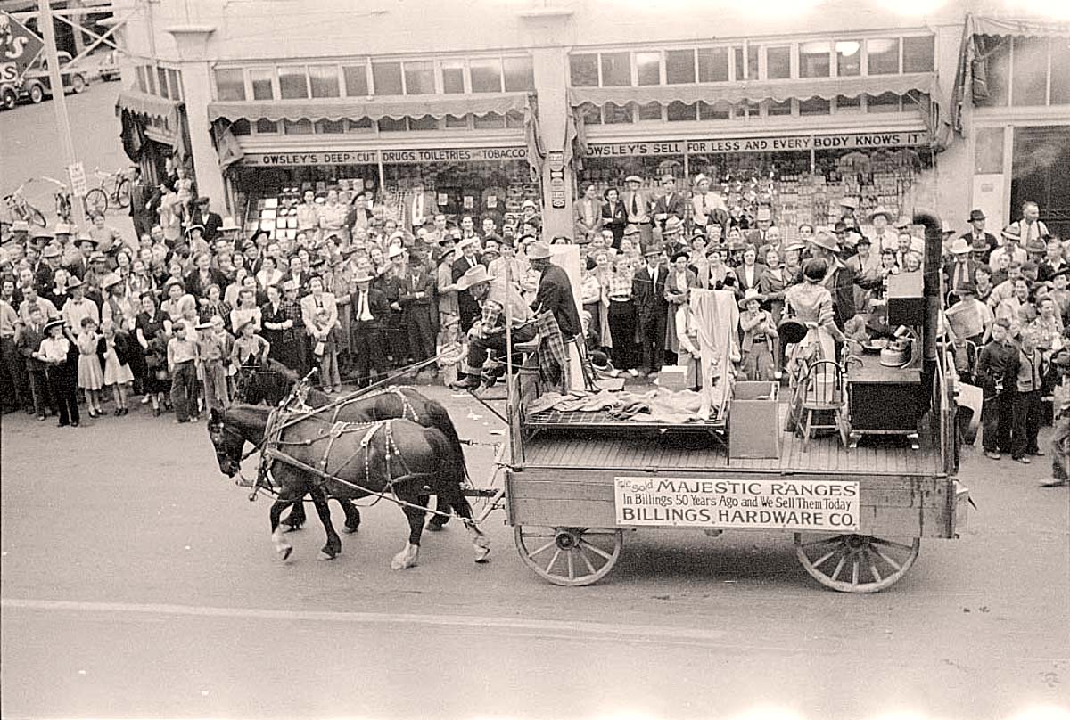 Billings, Montana. Go Western parade, 1939, summer