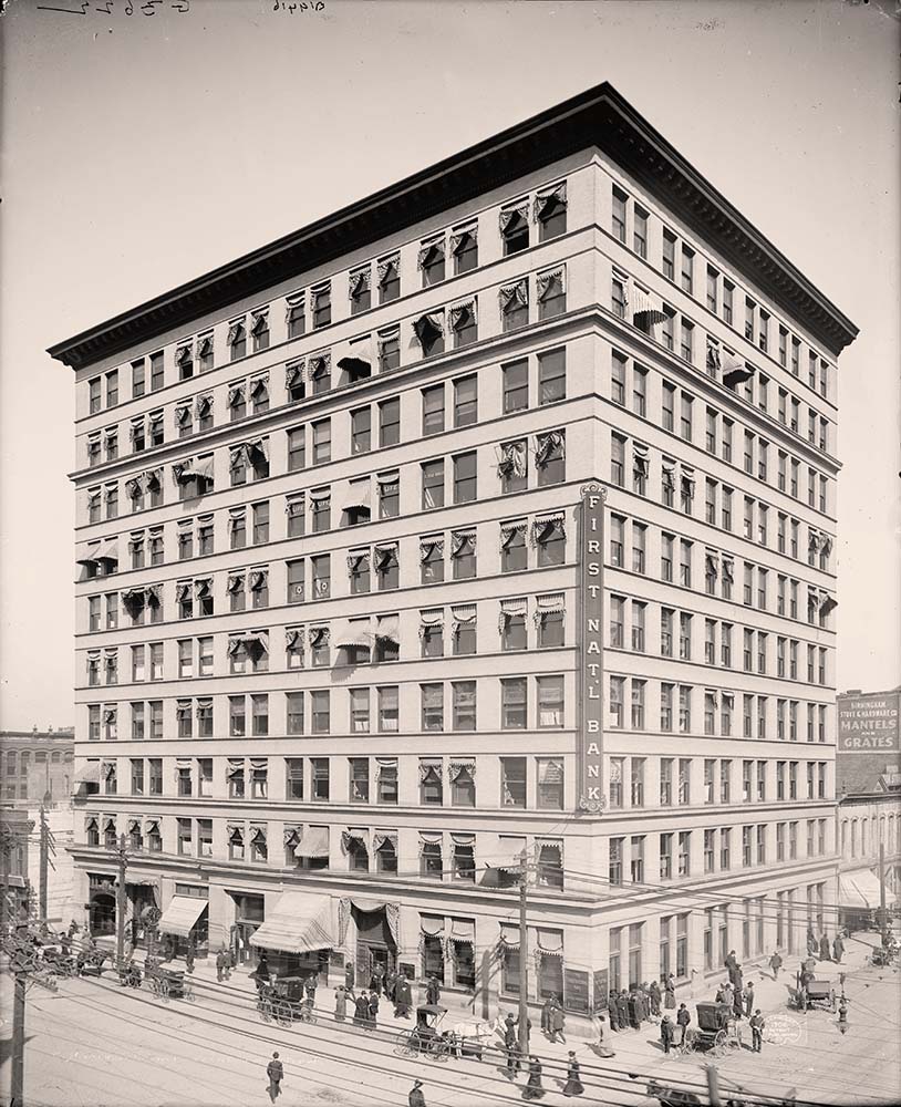Birmingham, Alabama. First National Bank, 1906