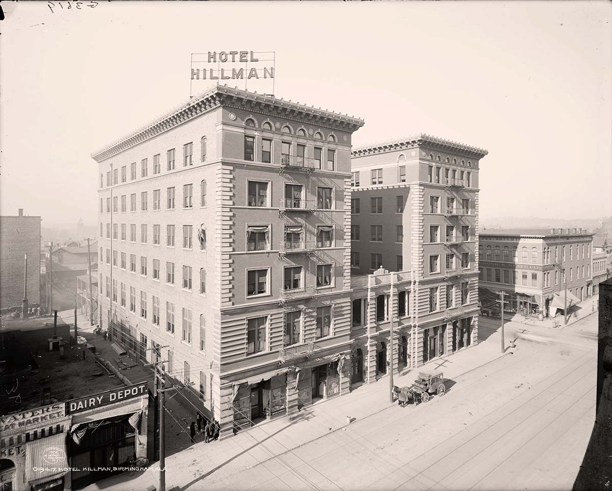 Birmingham, Alabama. Hotel Hillman, 1906