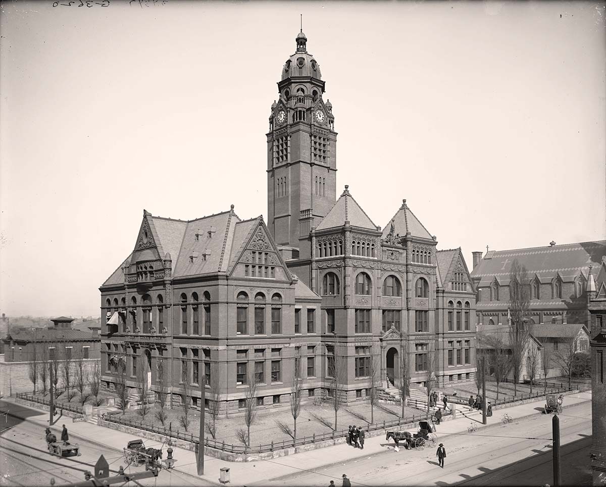 Birmingham, Alabama. Jefferson County Courthouse, 1906