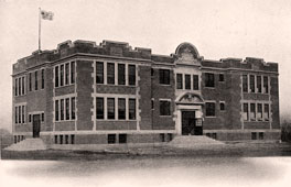 Birmingham. Schools - Elyton School located at Broad Street and the northwest corner of Tuscaloosa Avenue, 1910