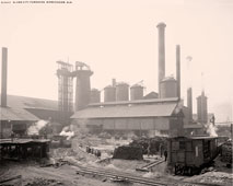 Birmingham. Sloss City furnaces, 1906