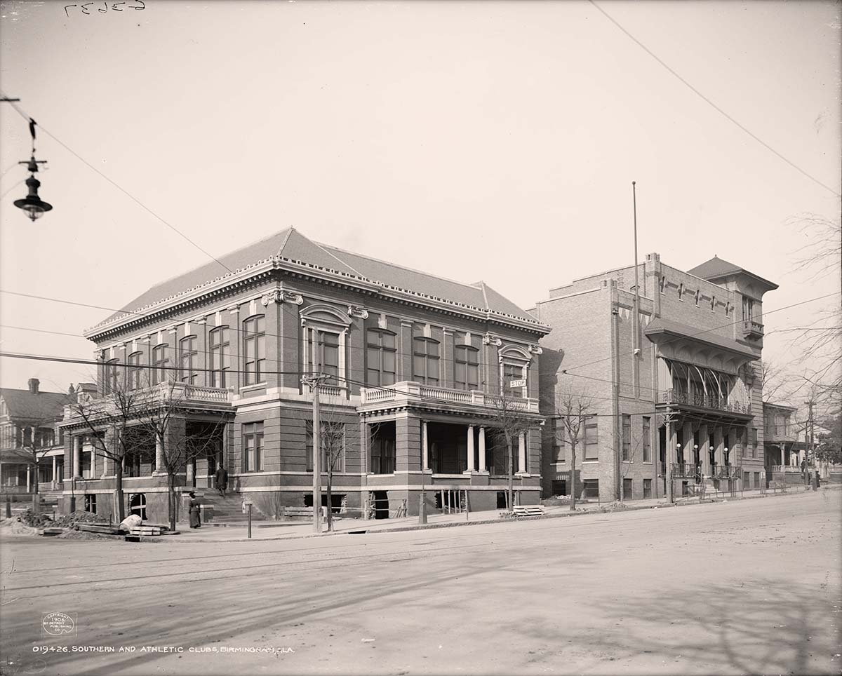 Birmingham, Alabama. Southern and Athletic clubs, 1906