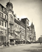 Boston. Buildings at Tremont Street, looking south from Keith's Theatre, 1906