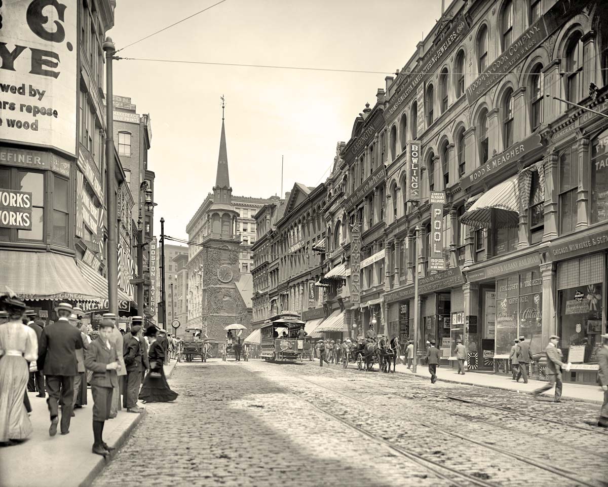 Boston. Washington Street, 1906