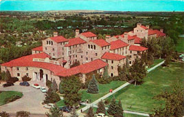 Boulder. Sewall Residence Hall, University of Colorado