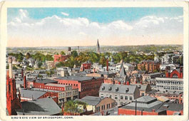 Bridgeport. Panorama of the city, 1917