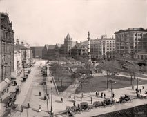 Buffalo. Lafayette Square, circa 1911
