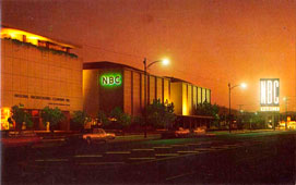 Burbank. National Broadcast Co. by night