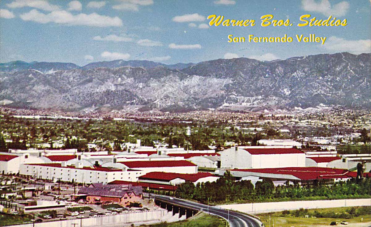 Burbank, California. Warner Bros. Studios, San Fernando Valley, 1940-60s