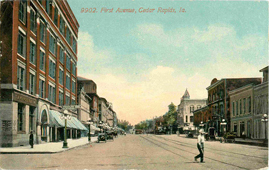 Cedar Rapids. First Avenue