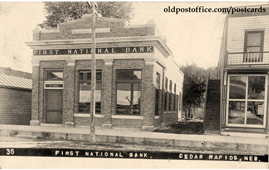 Cedar Rapids. First National Bank