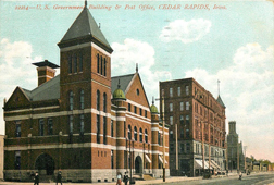 Cedar Rapids. Government Building, Post Office