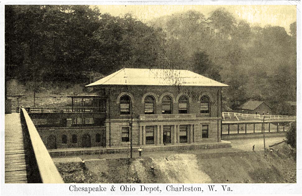 Charleston. Chesapeake and Ohio Depot