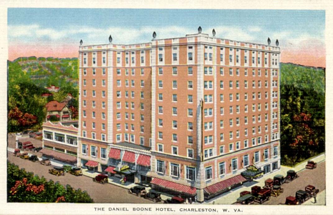 Charleston. The Daniel Boone Hotel