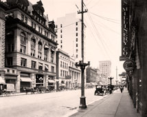 Charlotte. Trade Street, looking east, 1923