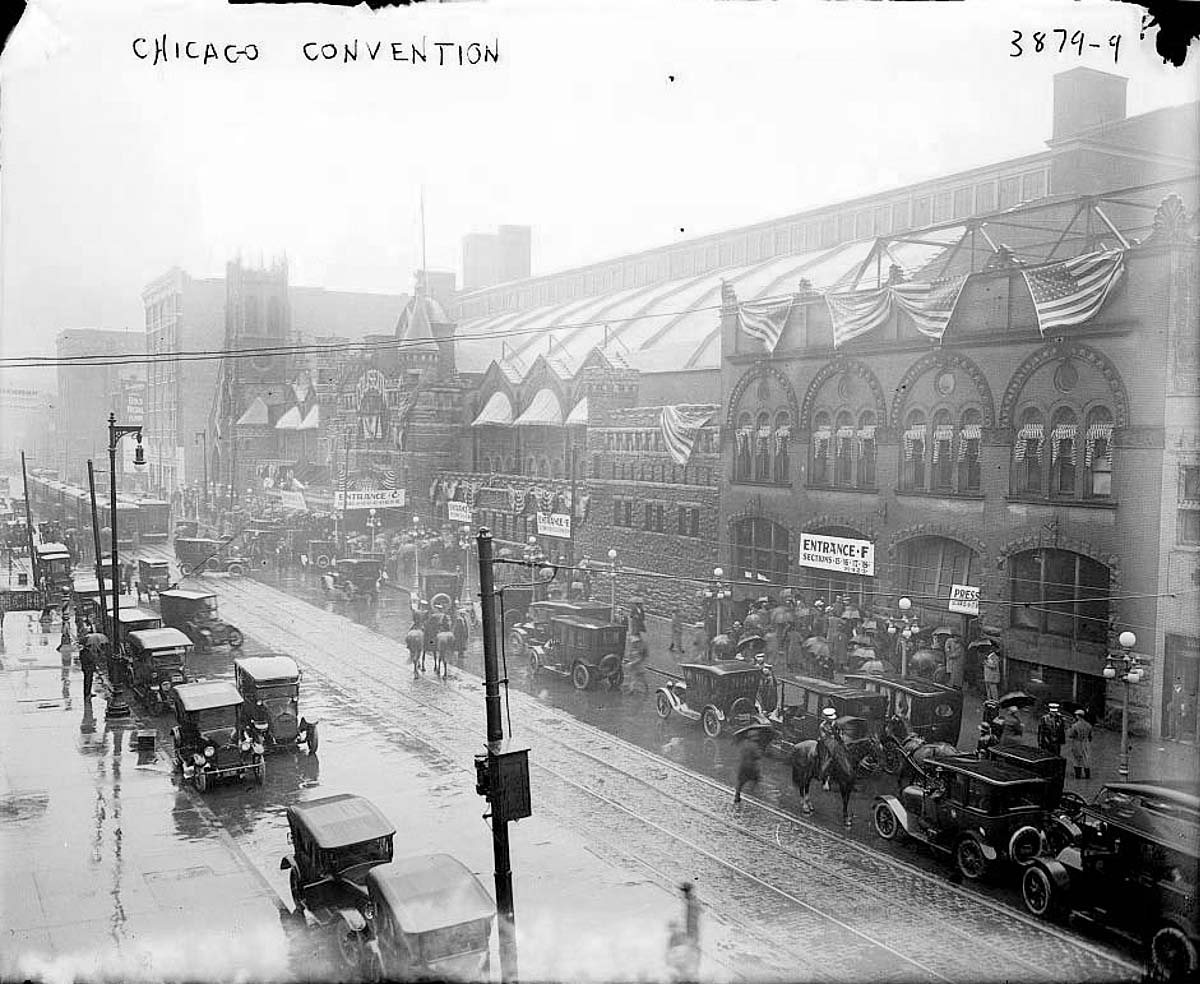 Chicago. Coliseum, convention, 1912